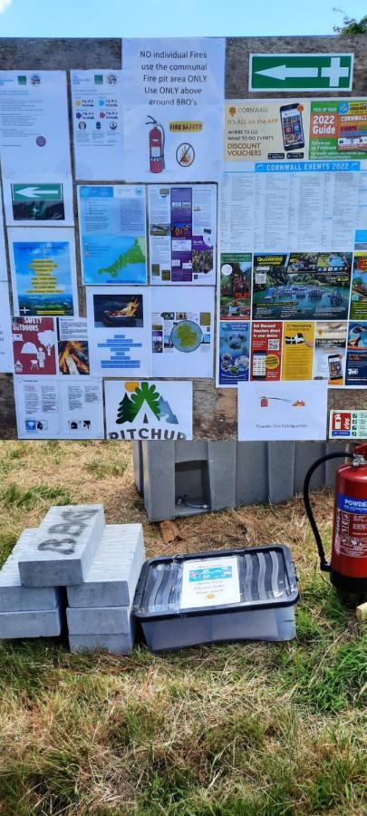 Summit Camping Kit Hill Cornwall Panoramic Views Grass Pitch From 15Pn Or Bella Bell Tent 75Pn Callington Εξωτερικό φωτογραφία