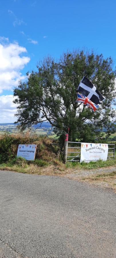 Summit Camping Kit Hill Cornwall Panoramic Views Grass Pitch From 15Pn Or Bella Bell Tent 75Pn Callington Εξωτερικό φωτογραφία