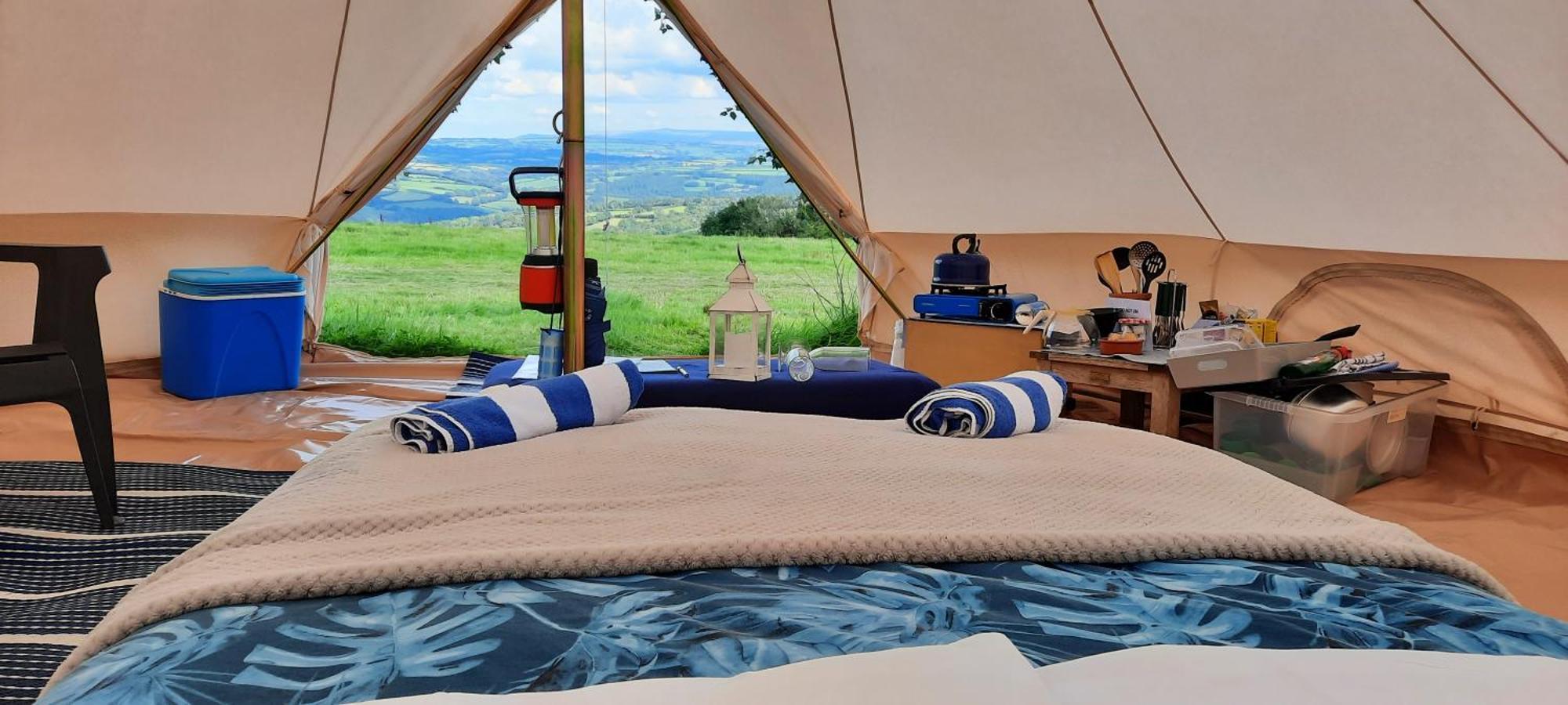 Summit Camping Kit Hill Cornwall Panoramic Views Grass Pitch From 15Pn Or Bella Bell Tent 75Pn Callington Εξωτερικό φωτογραφία