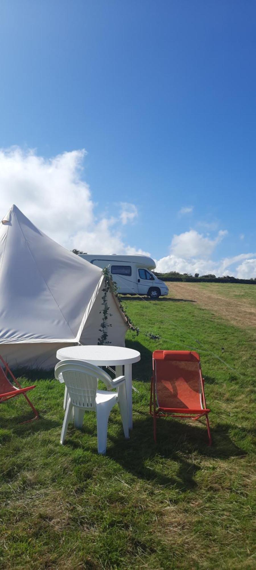 Summit Camping Kit Hill Cornwall Panoramic Views Grass Pitch From 15Pn Or Bella Bell Tent 75Pn Callington Εξωτερικό φωτογραφία
